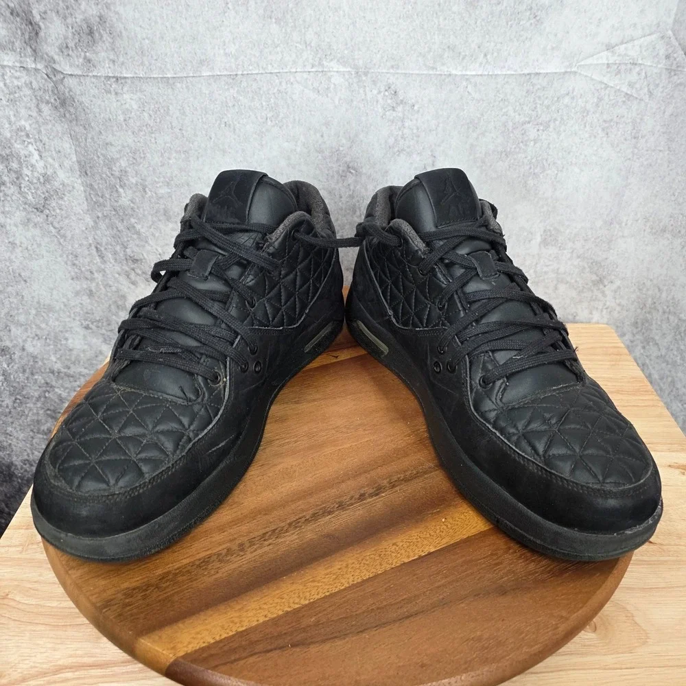 Jordan Clutch Sneakers Mens 12 Triple Black Basketball‎ Shoes 845043-022 CC